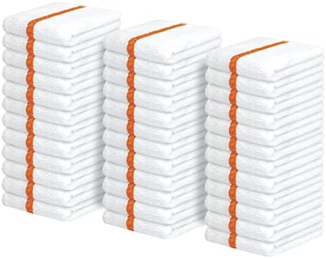 Avalon Towels Terry Bar Mop Towels Size 16"x19" – Absorbent and Durable by AvalonTowels
