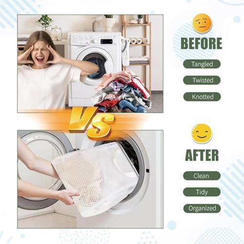 GWT 4Pcs 3D Mesh Laundry Bags - Image 6