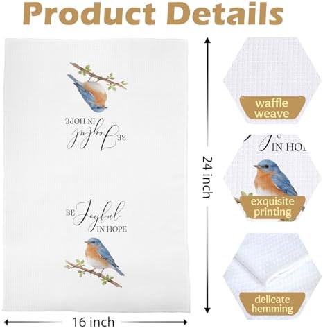 Christian Bird Kitchen Towels Set - Image 5