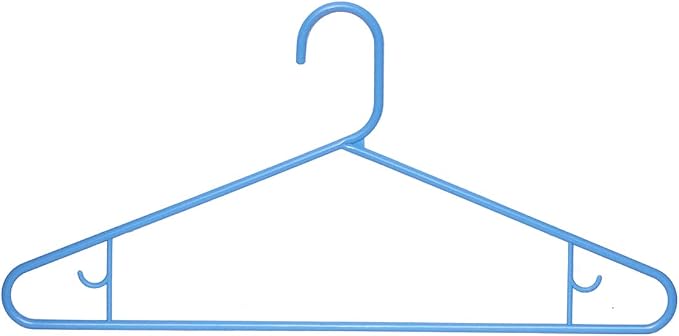 Clorox Blue Plastic Clothes Hangers – 10 Pack | Ideal - Image 4