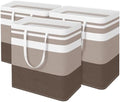 BlissTotes 3-Pack Laundry Basket, Collapsible Laundry Hamper by BlissTotes