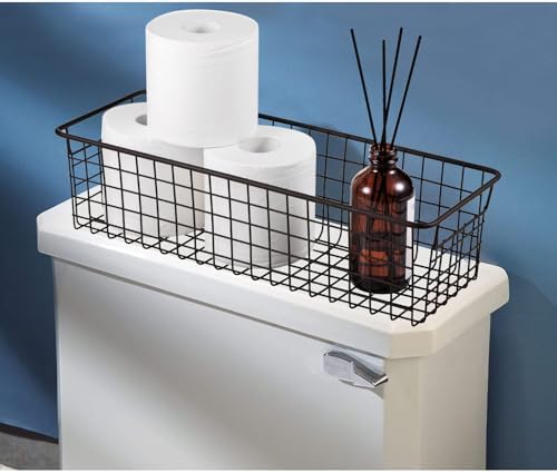 SheeChung Wire Storage Baskets, Metal Toilet Paper Basket Holder - Image 2