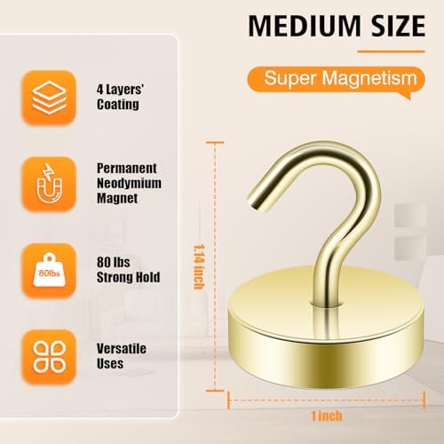 Neosmuk Magnetic Hooks Steel Tube Design - Image 6