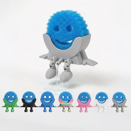 Creative Drainage Sponge Holder: Traceless Glue, 3D Printed Funny Kitchen Sink by Bestbuyersmakebestsellers