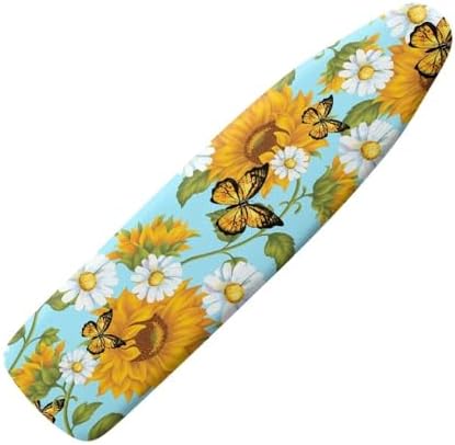 Flashideas Sunflower Butterfly Ironing Board Cover and Pad 15x54 Inch Standard by Flashideas