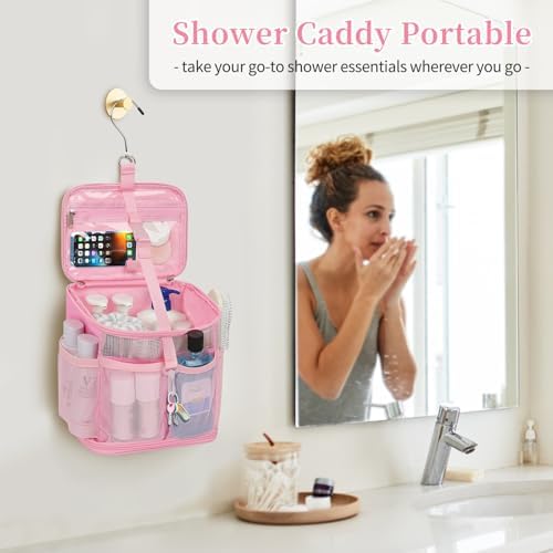 CUBETASTIC Shower Caddy Portable Mesh Shower Tote - Image 6