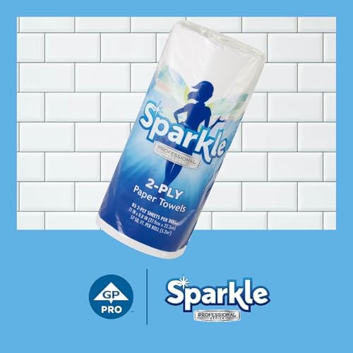 Georgia-Pacific Sparkle 2-Ply Perforated Roll Paper Towels by GP PRO, 85 Sheets - Image 3
