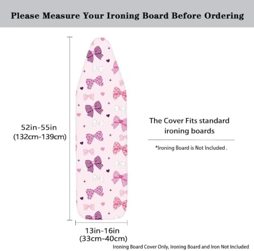 Purple Bow Ironing Board Cover - Image 5