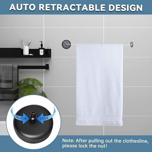 SUS304 Retractable Clothesline - Image 4