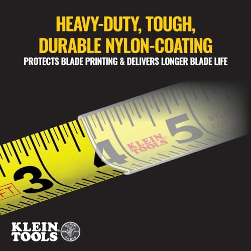 Klein Tools 9125 Tape Measure, Heavy-Duty Measuring Tape - Image 3