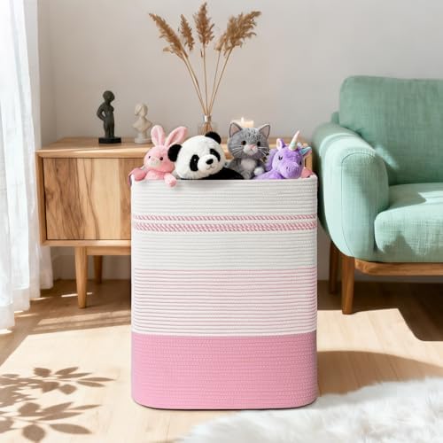Laundry Hamper, 95L Tall Laundry Basket - Image 6