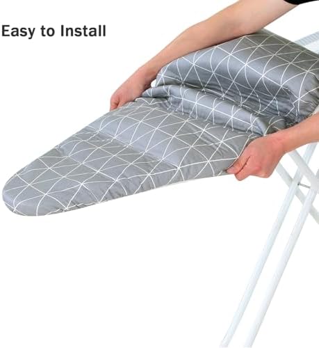 Ironing Board Cover and Pad Standard Size 15 x 54, 3 Pairs of Hook and Loop - Image 5