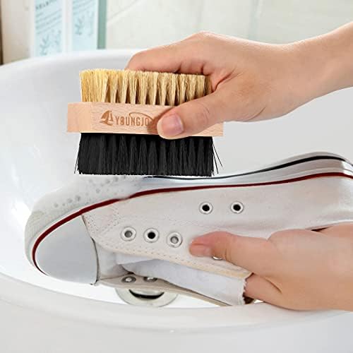 2 Pcs Sneaker Cleaning Brush Shoes Shine Dauber Suede Brush Nubuck Cleaner - Image 3