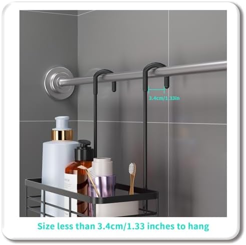 HapiRm Hanging Shower Caddy Organizer - Image 5