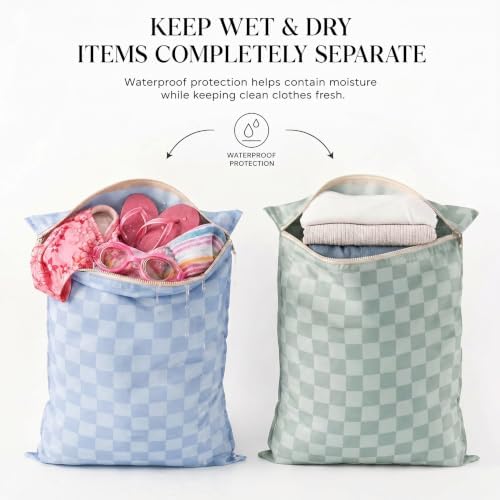 Stylish Wet Dry Bags For Swimsuits Set of 2 - Image 3