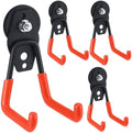 Landhoow 4 Pcs Large Magnetic Hooks Heavy Duty Garage Magnet Hooks Strong by Landhoow
