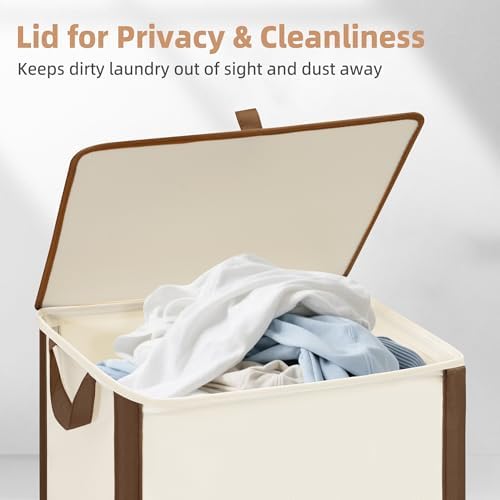STORAGE MANIAC Rolling Laundry Hamper - Image 3