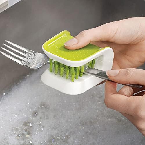 Joseph Joseph BladeBrush Knife & Cutlery Cleaner, Kitchen Cleaning Brush - Image 4