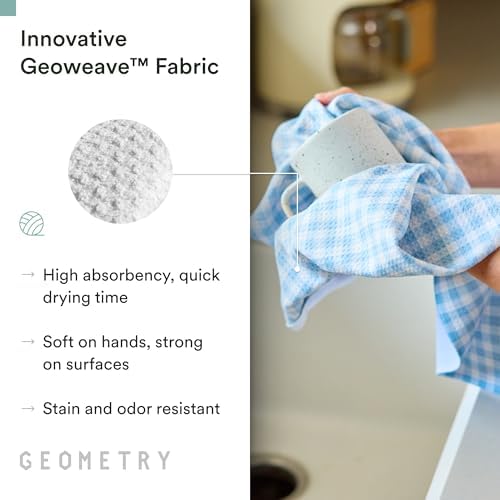 GEOMETRY Tea Towels – Spring & Summer Collection – Quick-Dry, Ultra-Absorbent - Image 4