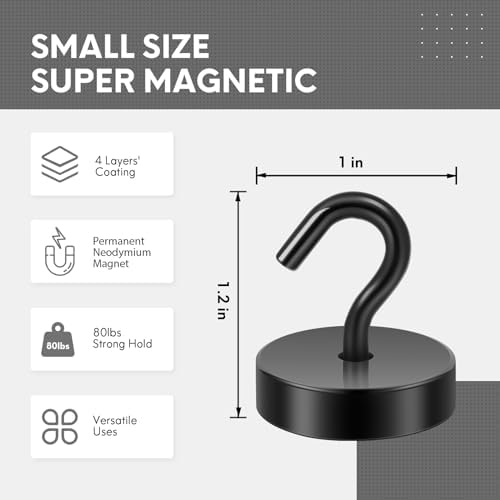 Neosmuk Magnetic Hooks Steel Tube Design - Image 6