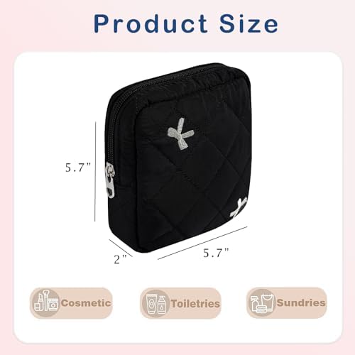 RSRSLEII Mini Quilted Makeup Pouch - Image 2