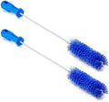 Baderke 2 Pcs Drain Brush Pipe Cleaning Tube Brush, 19.7 x 1.5 Inch by Baderke
