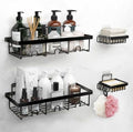 Shower Shelves, Adhesive Shower Caddy Storage Organizer 4-Pack by YAWSOUP