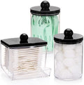 Tbestmax 10oz Cotton Ball Holder Qtips Dispenser, Bathroom Container Organizer by Tbestmax