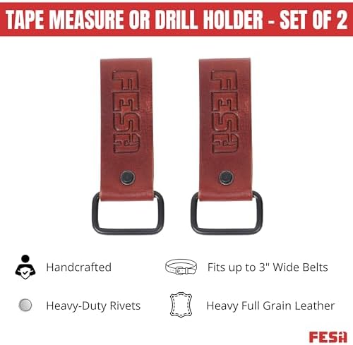 FESA Leather Tape Measure Holder - Image 2
