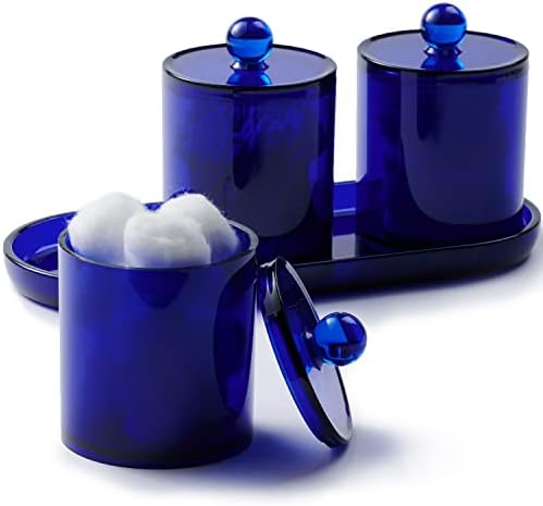 SheeChung 3 PCS Qtip Holder Bathroom Set - Image 2
