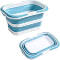 Collapsible Bucket with Handle 16L, Foldable Rectangular Plastic Water Bucket by Unknown