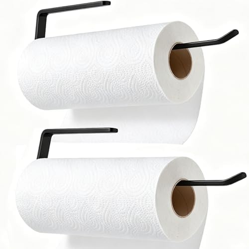 2 PCS Under Cabinet Paper Towel Holder by TONLEA