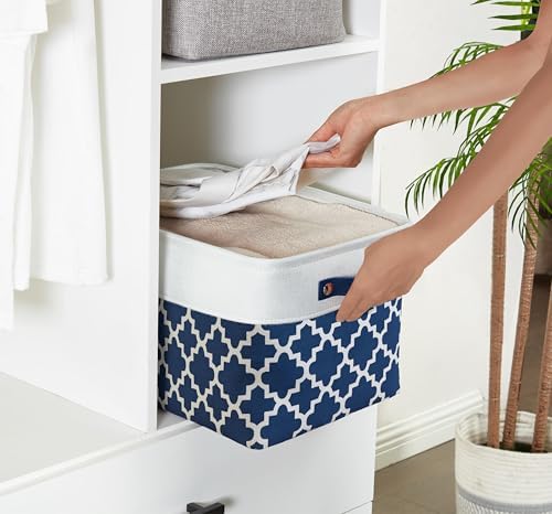 DECOMOMO Storage Bins, Large Fabric Storage Baskets - Image 3