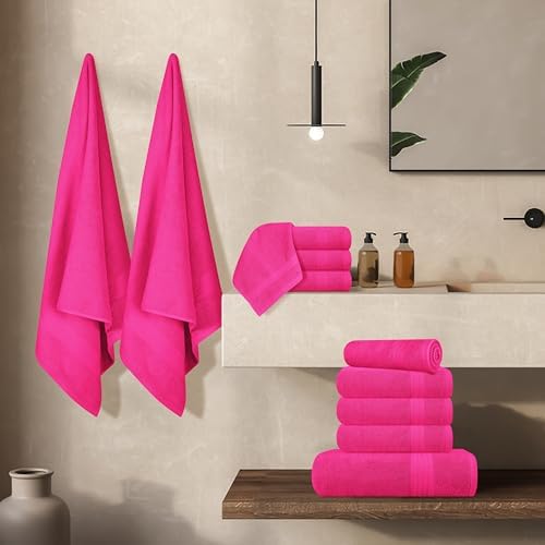 GLAMBURG Ultra Soft 24-Piece Towel Set - Image 6