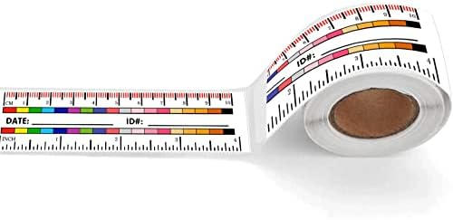 Self-Adhesive Wound Measurement Tools Sticker Wound Measuring Ruler Tape by wootile