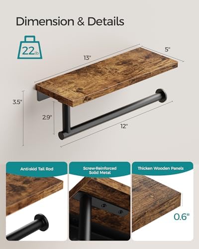 Paper Towel Holder Wall Mount - Image 3