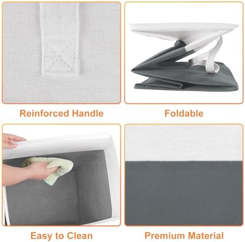 TasticTotes Laundry Basket 3-Pack, Laundry Hamper - Image 3