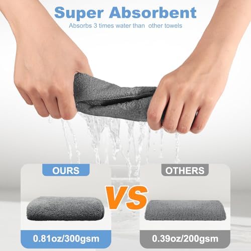 10pcs New Upgrade 2-Layer Microfiber Wire Dishcloth - Image 5