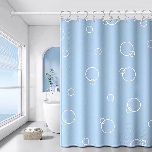 Brushed Nickel Shower Curtain Hooks Double Sided - Image 3