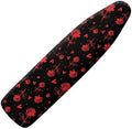 Red Rose Ironing Board Cover, Love Heart Flower Applicable Standard Size Iron by Daulesho