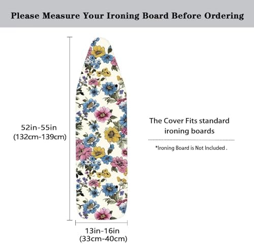 Portable Ironing Board Cover, Non Stick Scorch Dustproof Protector Iron Pad - Image 5