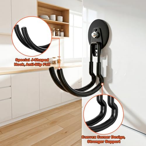 Heavy Duty Magnetic Utility Hooks ，J-Type Storage Hooks, - Image 3