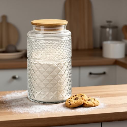 1 Gallon Large Vintage Glass Storage Jar - Image 2