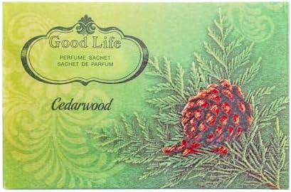 Good Life Cedarwood Scented Sachets | Designed in New Zealand | 12 Sachets - Image 5