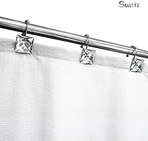Sunlit Luxury Design Square Clear Diamond Crystal Gem Bling - Image 4