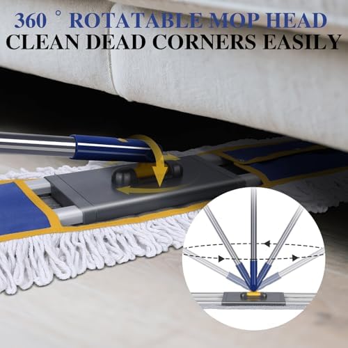 Masthome 36" Commercial Dust Mop, Large Microfiber Mops - Image 4