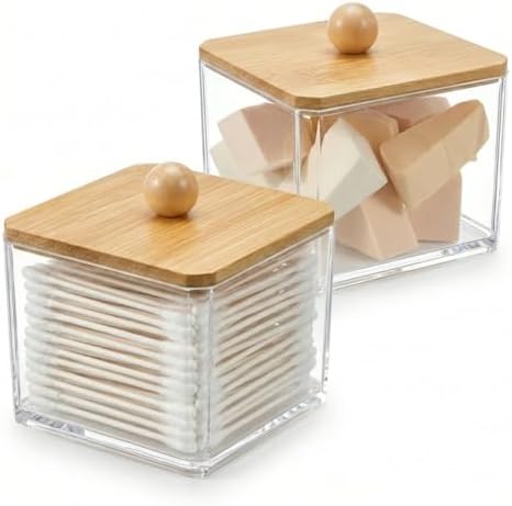 SheeChung Square Acrylic Qtip Holder by SheeChung