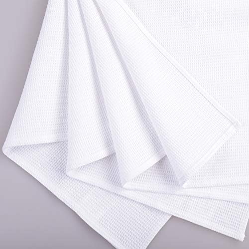 PY HOME & SPORTS Dish Towel Set, 100% Cotton Waffle Weave Kitchen Towels 4 - Image 5