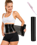 1 Rolls 60 Meters Black Osmotic Plastic Body Wrap, Workout Sweat Enhancer Belly by Unknown