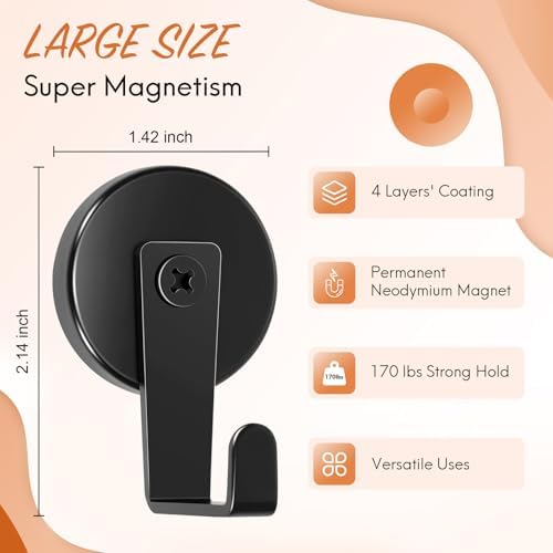 Neosmuk Magnetic Hooks Steel Tube Design - Image 5